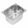 Bac inox 18/10 GN 1/2 professionnel Vogue 200mm DW441 Vogue