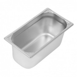 Bac inox 18/10 GN 1/3 professionnel Vogue 150mm DW444 Vogue