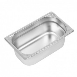Bac inox 18/10 GN 1/4 Vogue 100mm DW447 Vogue