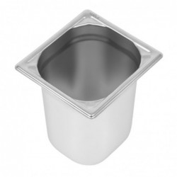 Bac inox 18/10 GN 1/6 professionnel Vogue 200mm DW452 Vogue