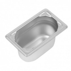 Bac inox 18/10 GN 1/9 professionnel Vogue 100mm DW454 Vogue