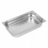 Bac inox 18/10 perforé GN 1/1 professionnel Vogue 100mm DW462 Vogue