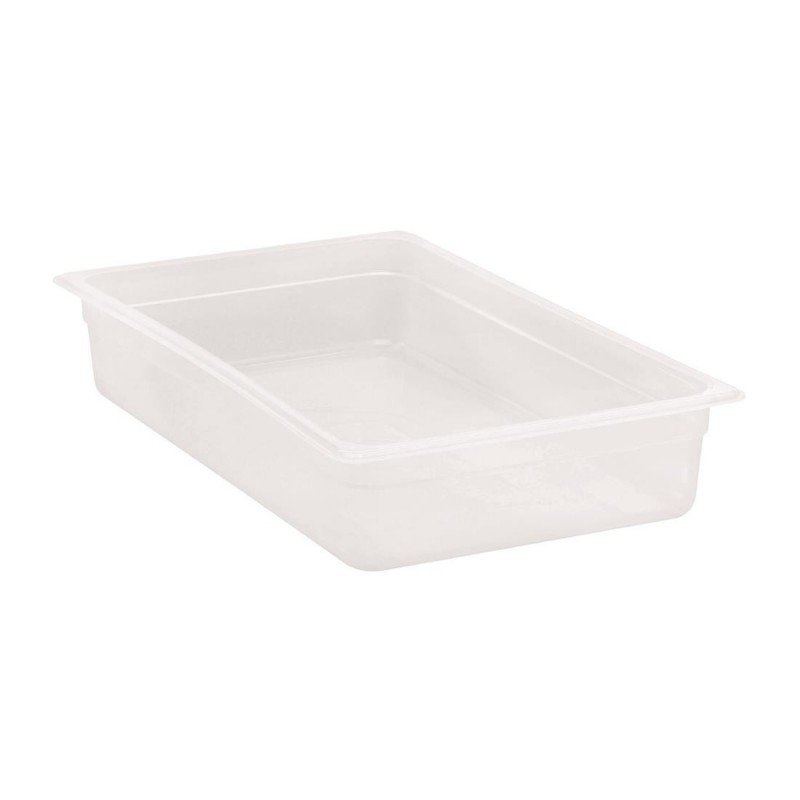Bac polypropylène Cambro GN 1/1 100mm DW500 Cambro Bac polypropylène Cambro GN 1/1 100mm DW500 Cambro