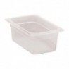 Bac polypropylène Cambro GN 1/4 100mm DW506 Cambro