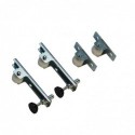 Ensemble 4 roulettes et 2 pieds Polar AF833 Polar
