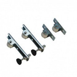 Ensemble 4 roulettes et 2 pieds Polar AF833 Polar