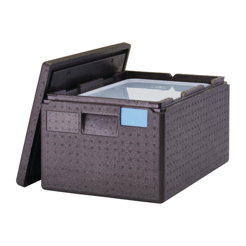 Kit conteneur isotherme à chargement par le haut Cambro EPP 43L avec bac GN 1/1 et couvercle DW577 Cambro Kit conteneur isotherme à chargement par le haut Cambro EPP 43L avec bac GN 1/1 et couvercle DW577 Cambro