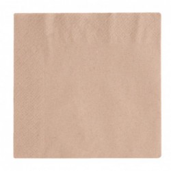 Serviettes snacking 2 plis compostables Vegware 33cm (Lot de 2000) DW621 Vegware