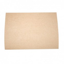 Papier sulfurisé non blanchi compostable Vegware 38 x 27