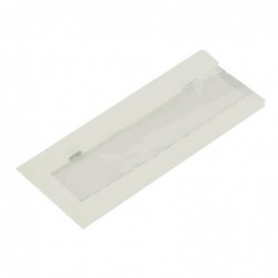 Sacs snack chaud en papier glassine compostable avec fenêtre NatureFlex Vegware (Lot de 1000) DW639 Vegware