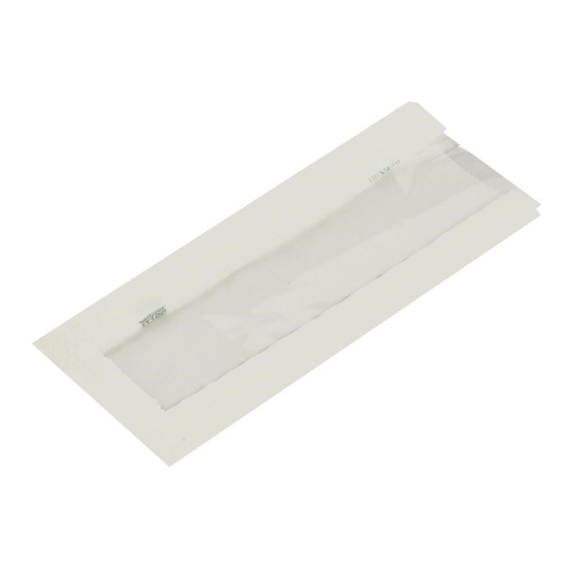 Sacs snack chaud en papier glassine compostable avec fenêtre NatureFlex Vegware (Lot de 1000) DW639 Vegware Sacs snack chaud en papier glassine compostable avec fenêtre NatureFlex Vegware (Lot de 1000) DW639 Vegware