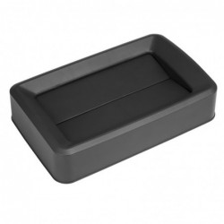 Couvercle noir Jantex pour poubelles Slim 60/80L DX179 Jantex
