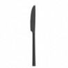 Couteaux de table Amefa Metropole PVD noirs (lot de 12) DX690 Amefa