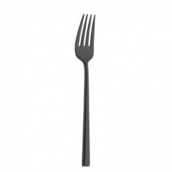 Fourchettes à dessert Amefa Metropole PVD noires (lot de 12) DX694 Amefa