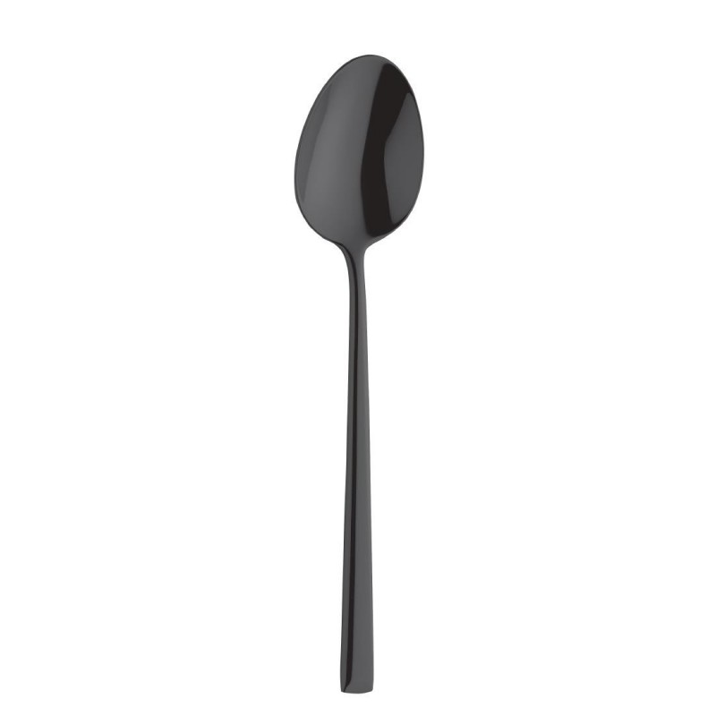 Cuillères à dessert Amefa Metropole PVD noires (lot de 12) DX695 Amefa Cuillères à dessert Amefa Metropole PVD noires (lot de 12) DX695 Amefa