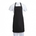 Tablier bavette Whites noir A279 Whites Chefs Clothing