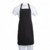 Tablier bavette Whites noir A279 Whites Chefs Clothing