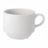 Tasses empilables Utopia Pure White 200 ml (lot de 24) DY332 Utopia