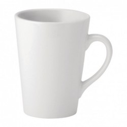 Tasses à latte Utopia Pure White 250 ml (lot de 24) DY335 Utopia