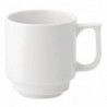 Mugs empilables Utopia Pure White 280 ml (lot de 36) DY336 Utopia