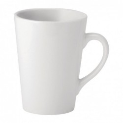 Tasses à latte Utopia Pure White 340 ml (lot de 24) DY337 Utopia