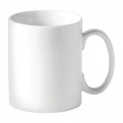 Mugs à bords droits blancs Utopia Titan 340 ml (lot de 48) DY339 Utopia