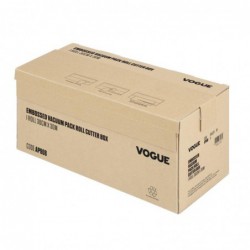 Rouleau d'emballage sous vide Vogue avec boîte de découpe (gaufré)