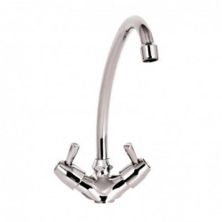 Robinet mélangeur monotrou 1/4 de tour modèle standard col 200mm Gastro M DY372 Gastro M