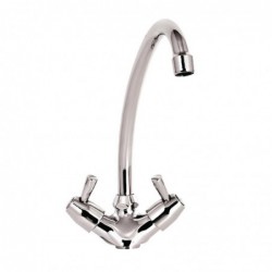 Robinet mélangeur monotrou 1/4 de tour modèle standard col 300mm Gastro M DY373 Gastro M