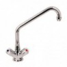 Robinet mélangeur monotrou modèle lourd 19mm col mobile longueur 200mm Gastro M DY374 Gastro M