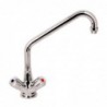 Robinet mélangeur monotrou modèle lourd 19mm col mobile longueur 250mm Gastro M DY375 Gastro M