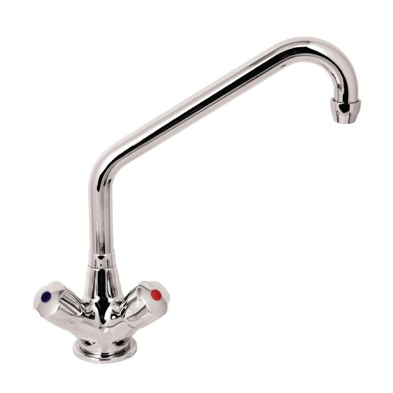 Robinet mélangeur monotrou modèle lourd 19mm col mobile longueur 300mm Gastro M DY376 Gastro M Robinet mélangeur monotrou modèle lourd 19mm col mobile longueur 300mm Gastro M DY376 Gastro M
