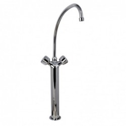 Robinet mélangeur monotrou modèle lourd 3/4" avec 2 robinets