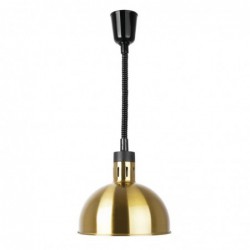 Lampe chauffante dôme rétractable Buffalo finition dorée DY462 Buffalo