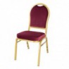 Chaises de banquet bordeaux Bolero Regal (lot de 4) DY695 Bolero