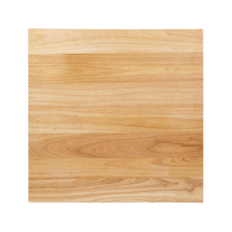 Plateau de table carré pré-percé coloris bois naturel Bolero 700mm DY737 Bolero Plateau de table carré pré-percé coloris bois naturel Bolero 700mm DY737 Bolero