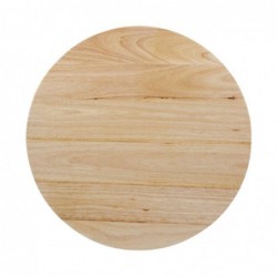 Plateau de table rond pré-percé coloris bois naturel Bolero 600mm DY738 Bolero