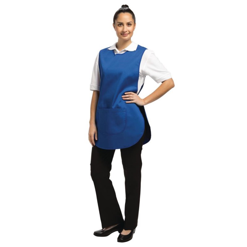 Tablier chasuble avec poche Whites bleu roi B043 Whites Chefs Clothing Tablier chasuble avec poche Whites bleu roi B043 Whites Chefs Clothing