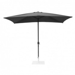 Parasol rectangulaire Bolero Seville 2x3m noir DZ871 Bolero