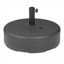 Pied de parasol en plastique noir Bolero 40L DZ884 Bolero