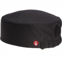 Calot de cuisine femme Cool Vent Chef Works noir B053 Chef Works