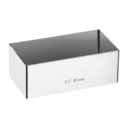 Mini moule à gâteau rectangulaire Matfer E062 Vogue