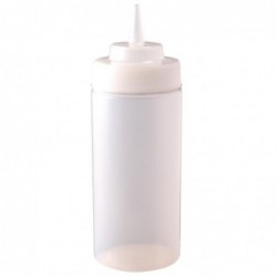 Distributeur de sauce à col large Vogue 454ml transparent E092 Vogue