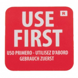 Etiquettes Hygiplas a utiliser en premier (Lot de 1000) E149 Hygiplas
