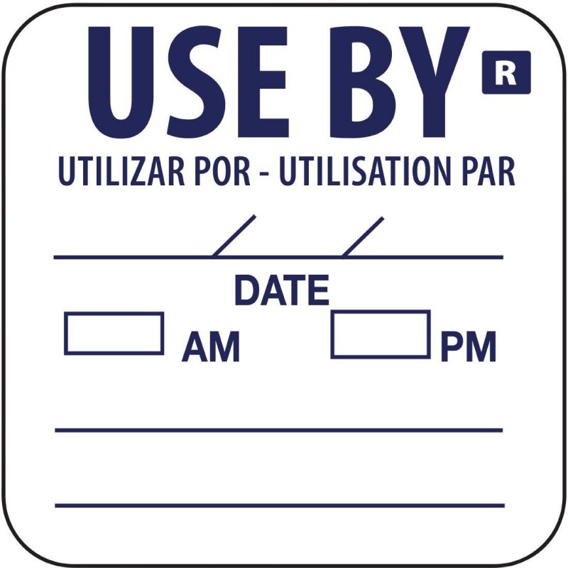Etiquettes Hygiplas a utiliser avant le (Lot de 1000) E150 Hygiplas Etiquettes Hygiplas a utiliser avant le (Lot de 1000) E150 Hygiplas