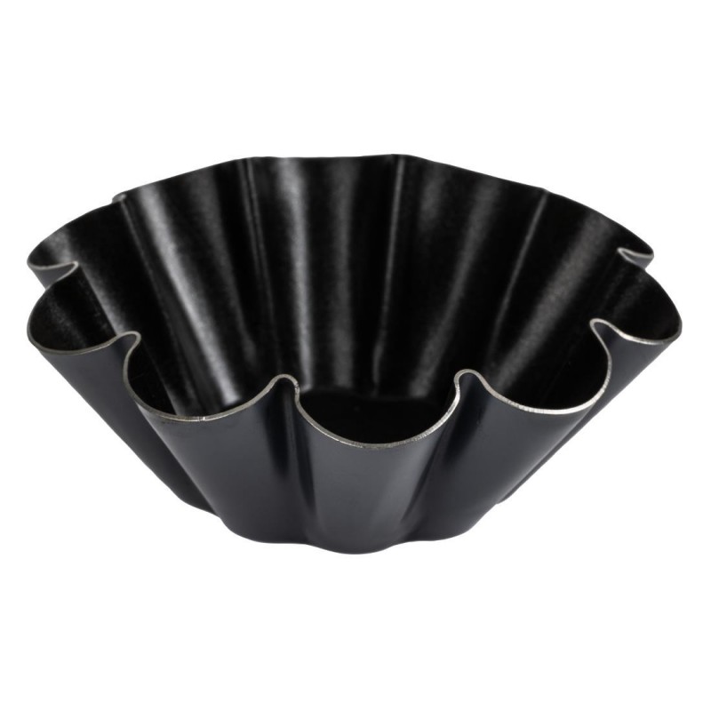 Moules à mini brioche antiadhésifs 75mm Matfer Bourgeat (lot de 12) E238 Matfer Bourgeat Moules à mini brioche antiadhésifs 75mm Matfer Bourgeat (lot de 12) E238 Matfer Bourgeat