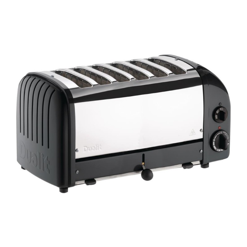Grille-pain 6 tranches noir Vario Dualit 60145 E267 Dualit Grille-pain 6 tranches noir Vario Dualit 60145 E267 Dualit