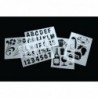 Kit de pochoirs E287 Securit