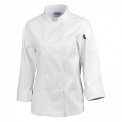 Veste chef femme Whites blanche XS B099-XS Whites Chefs Clothing