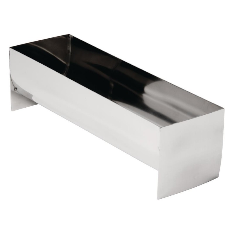 Moule à terrine en acier inoxydable Vogue forme de U 260mm E585 Vogue Moule à terrine en acier inoxydable Vogue forme de U 260mm E585 Vogue